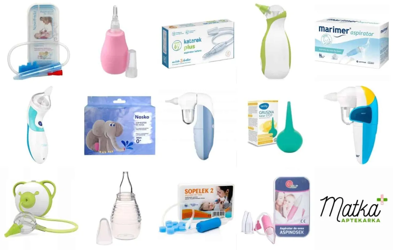 niemowlę aspirator do nosa