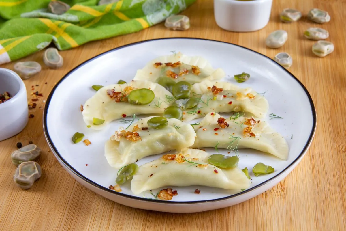 dania obiadowe z bobu makaron risotto pierogi