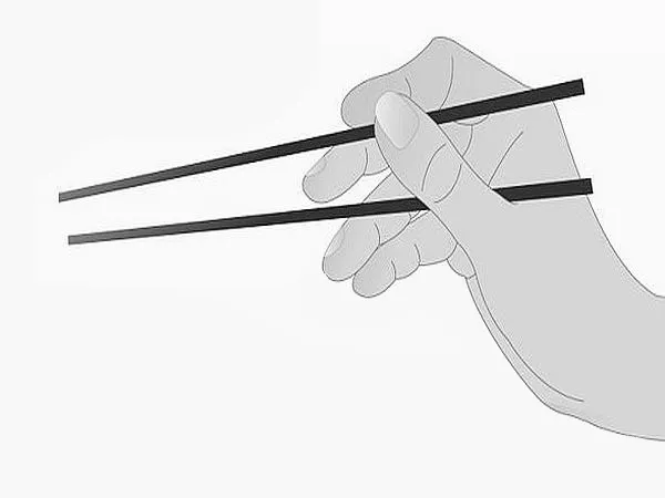 jak trzymać pałeczki do sushi instrukcja