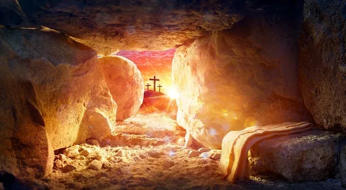 Pusty gr&oacute;b Jezusa