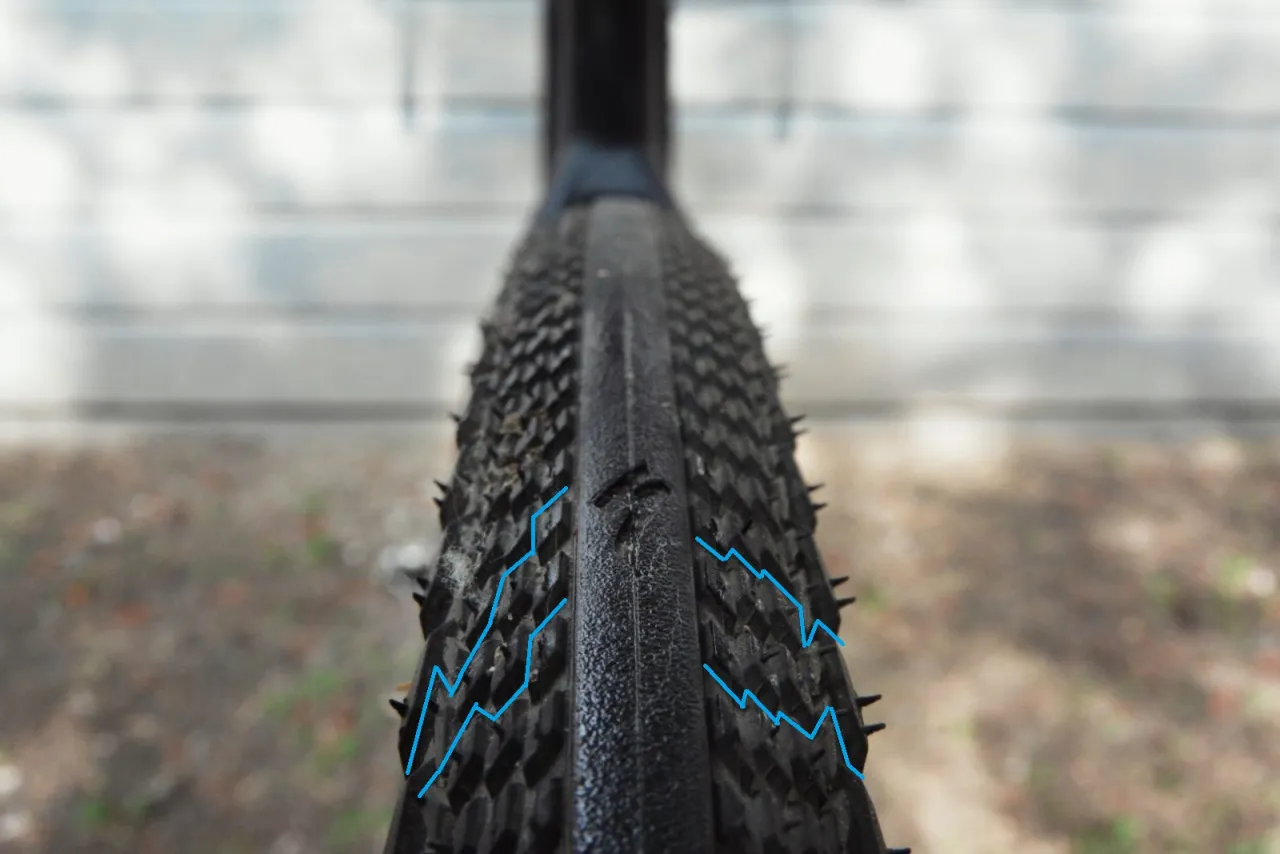 r&oacute;żne typy opon rowerowych do MTB szosy gravelu trekkingowych miejskich