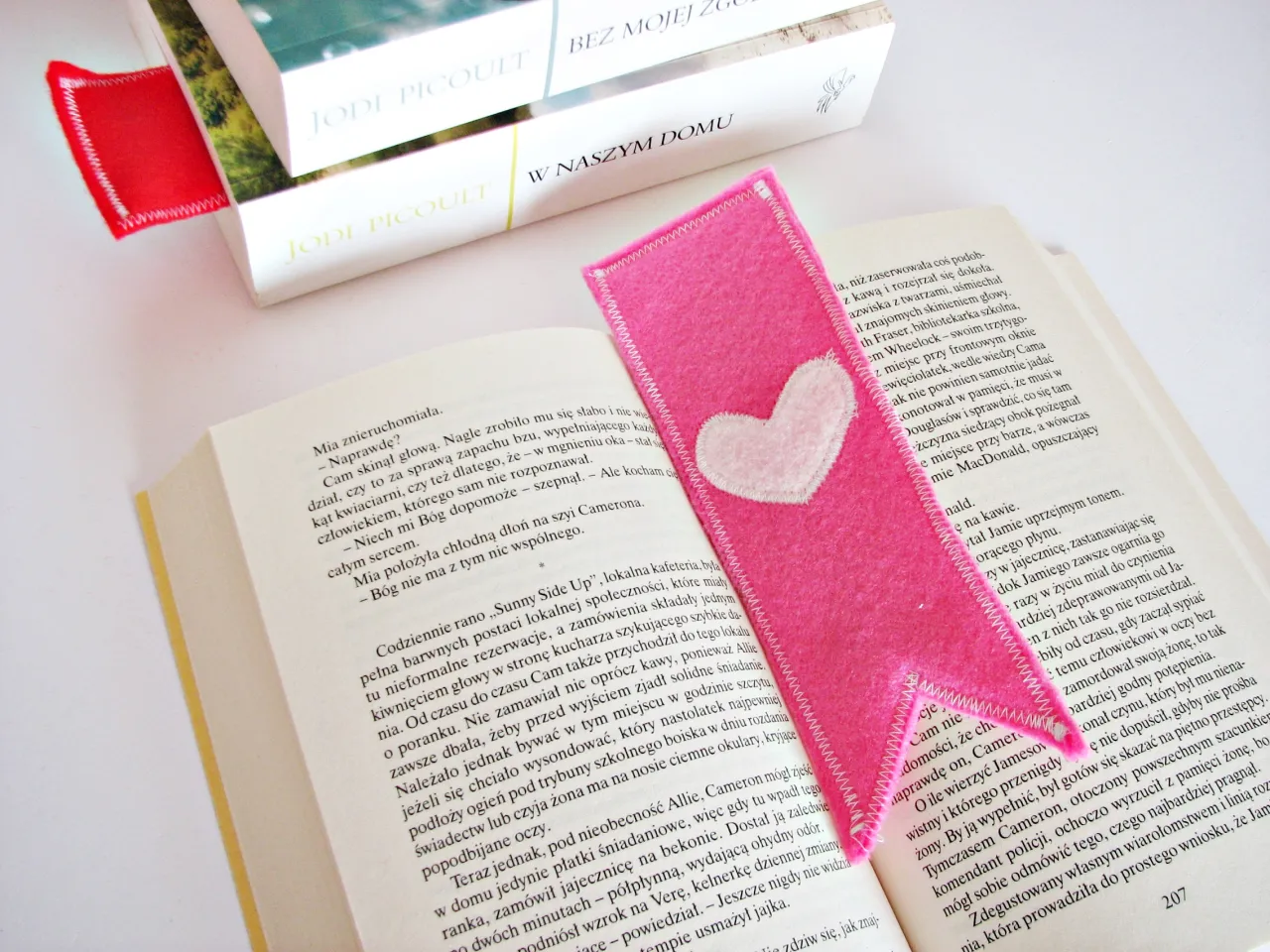 zakładki z filcu diy