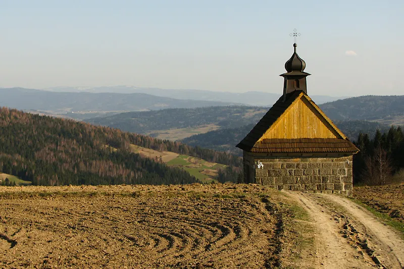 Koskowa G&oacute;ra panorama Beskid Makowski