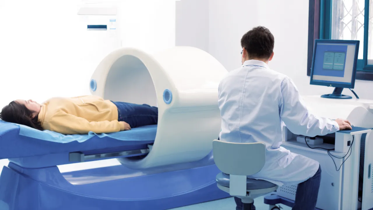 przykładowy strój do densytometrii bez metalu