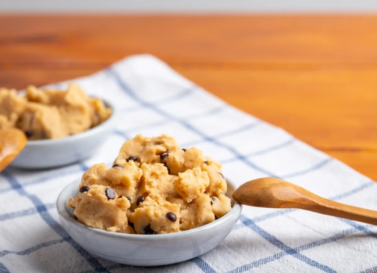 Bezpieczne jadalne ciasto na ciasteczka