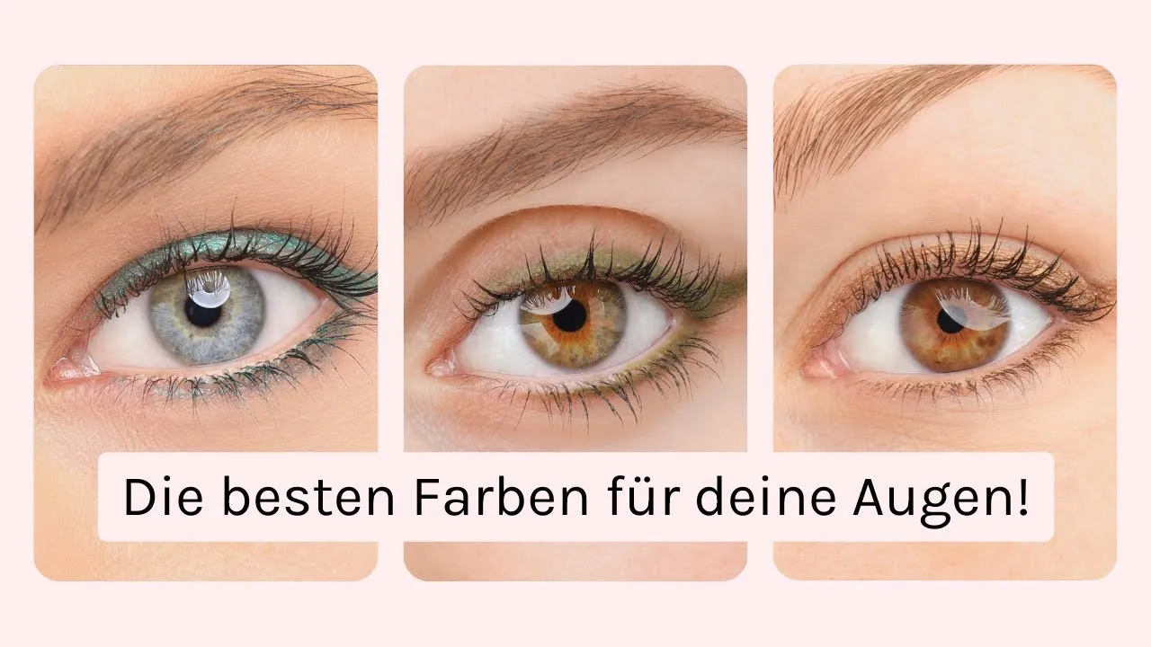 Make-up Farben für Augenfarben