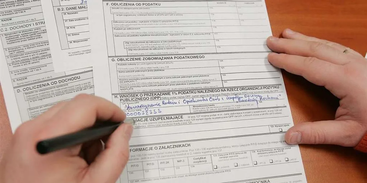 dokument z błędem formularz urzędowy ostrzeżenie