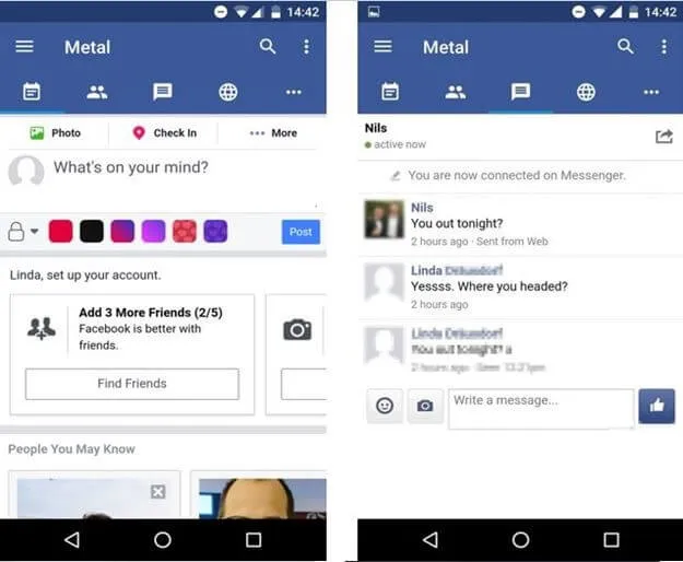 Facebook Messenger kontakt alternatywny