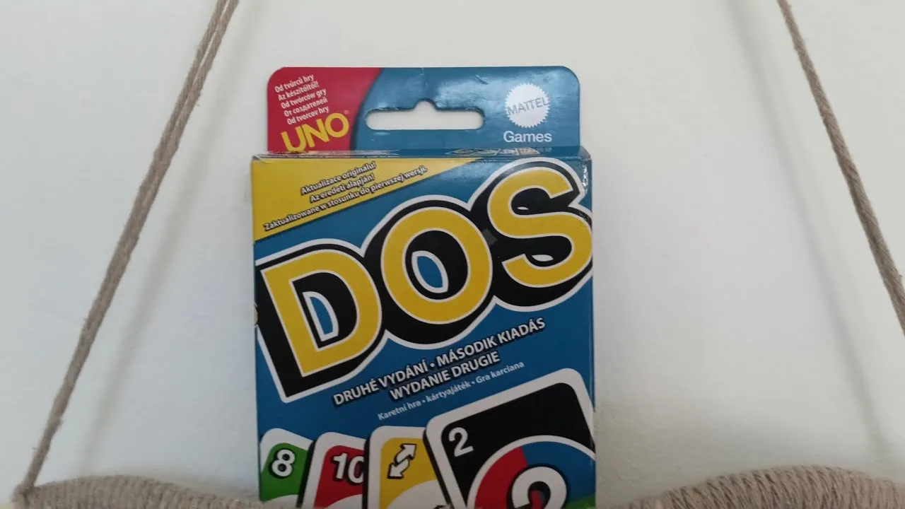 gra karciana DOS przygotowanie rozgrywki