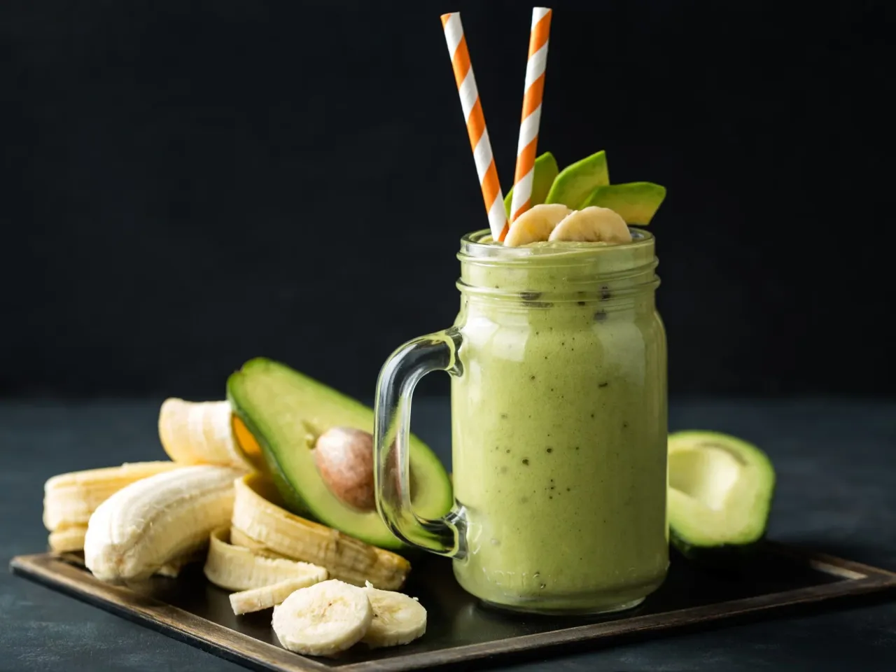 wariacje koktajl awokado banan