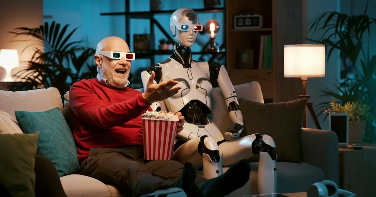 osoba rozmawiająca z chatbotem samotność