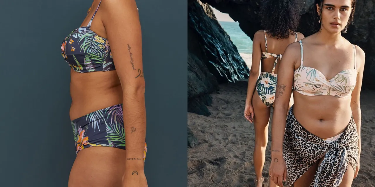 r&oacute;żnorodność modelek H&M, modelki o r&oacute;żnym pochodzeniu i typie sylwetki