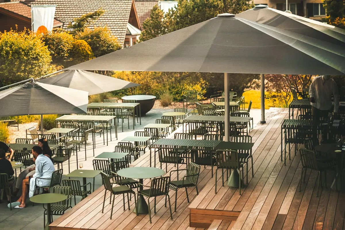 Komplette Outdoor Gastronomie Einrichtung