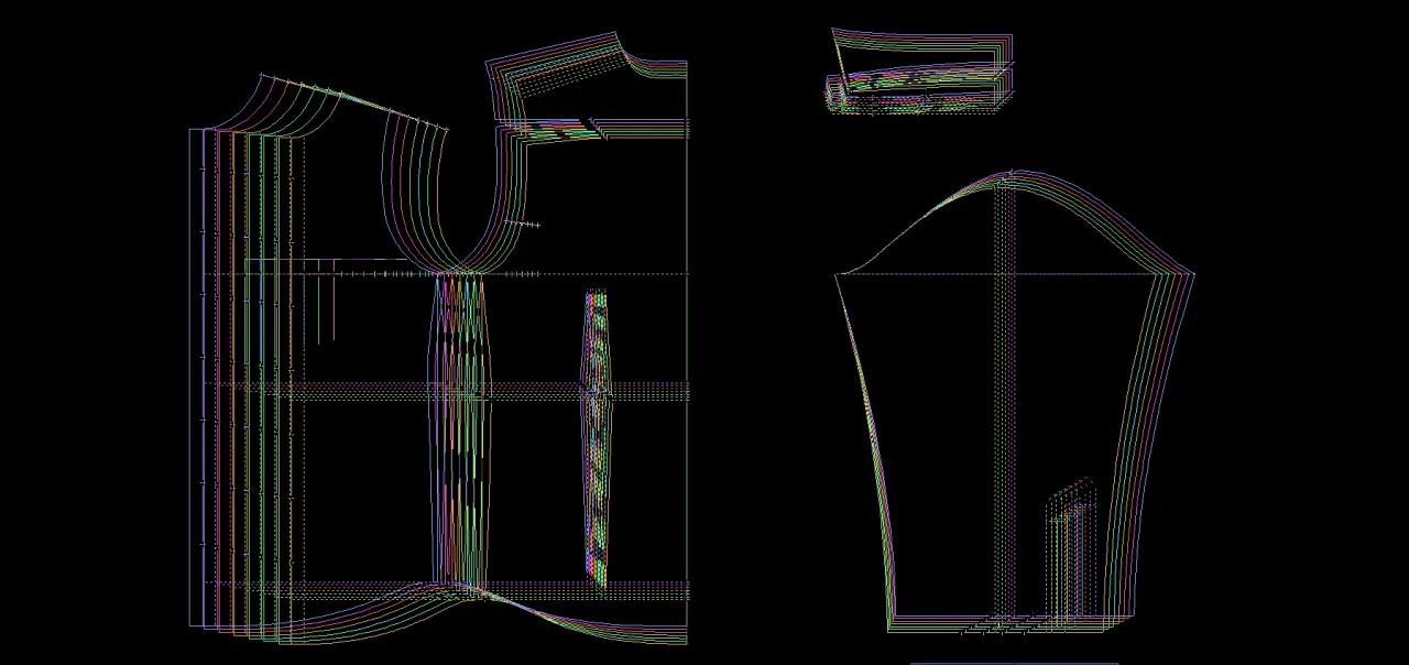 projektowanie szablonów krawieckich