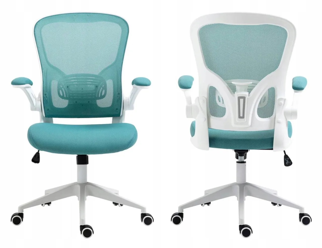 krzesło biurkowe dla dziecka z regulacją wysokości i głębokości siedziska