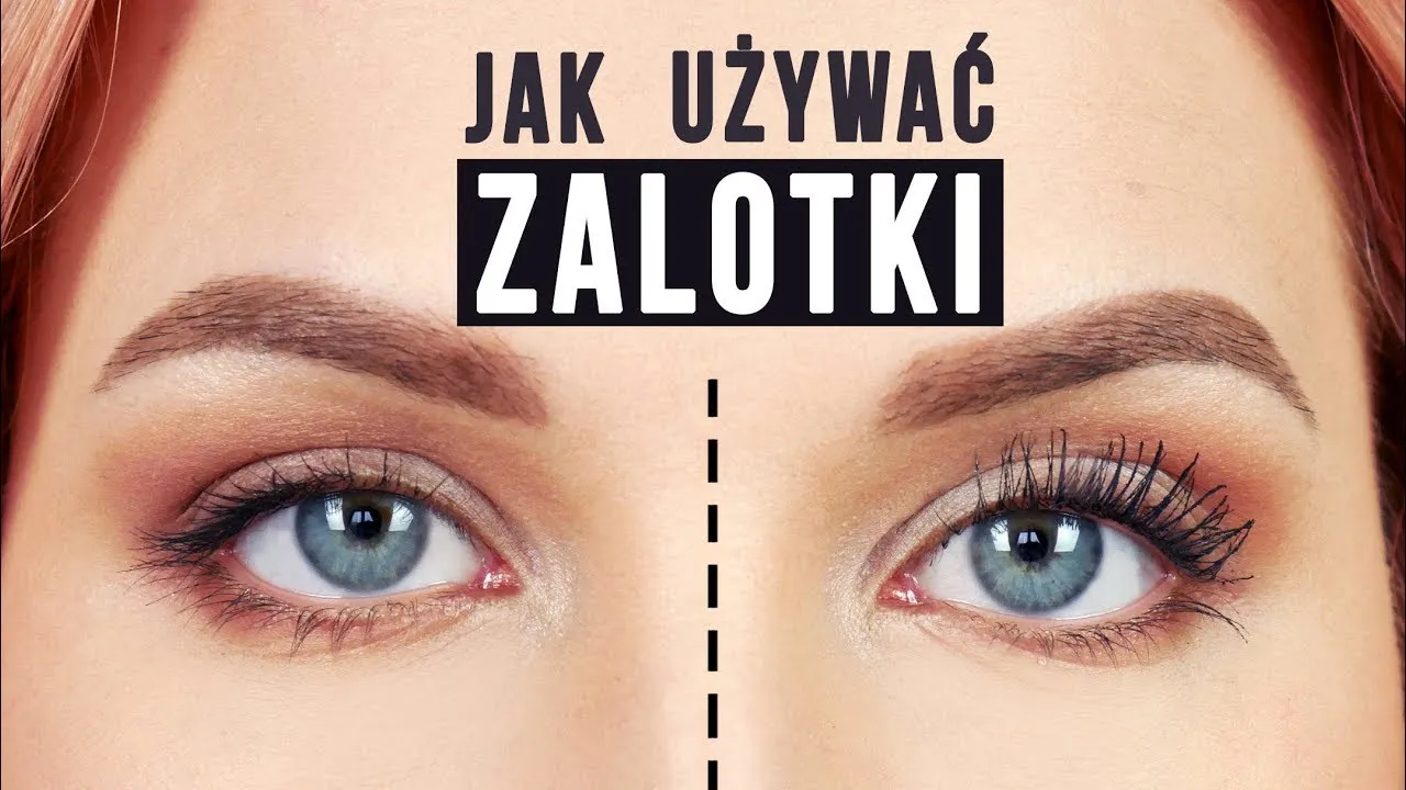 zalotka rzęsy przed po