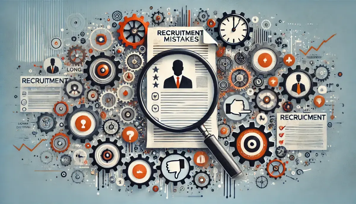 Rekruter analizujący błędy w ocenie kandydata