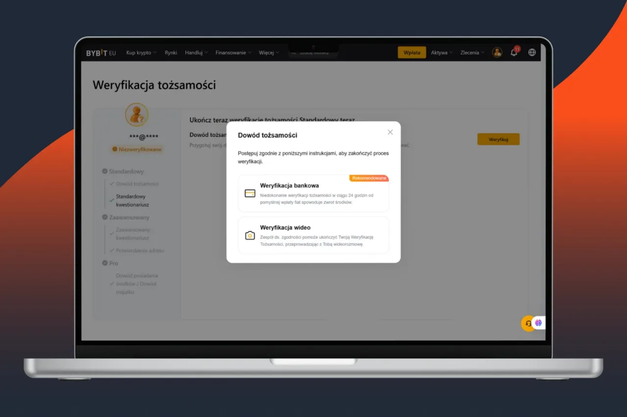Proces rejestracji i weryfikacji KYC na giełdzie kryptowalut