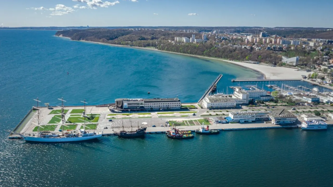 Skwer Kościuszki i Molo Południowe Gdynia