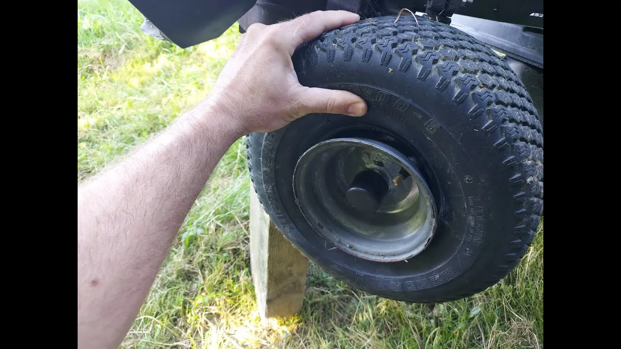 konserwacja opon traktorka kosiarki