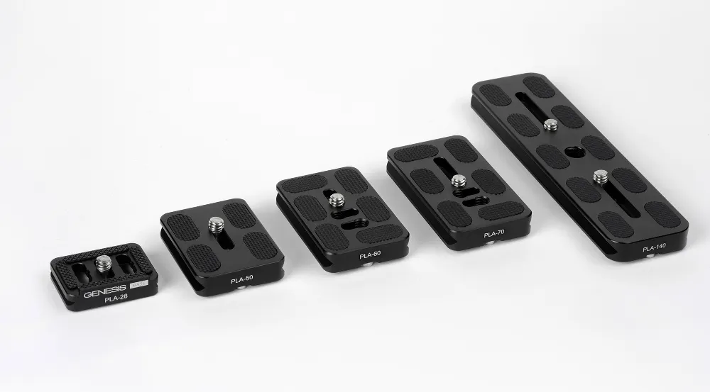 por&oacute;wnanie płytek szybkozłączek w standardzie Arca-Swiss