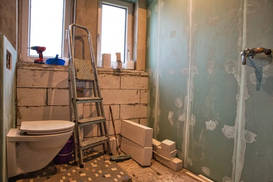 remont łazienki prace budowlane