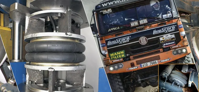 Rodzaje poduszek pneumatycznych naczepa