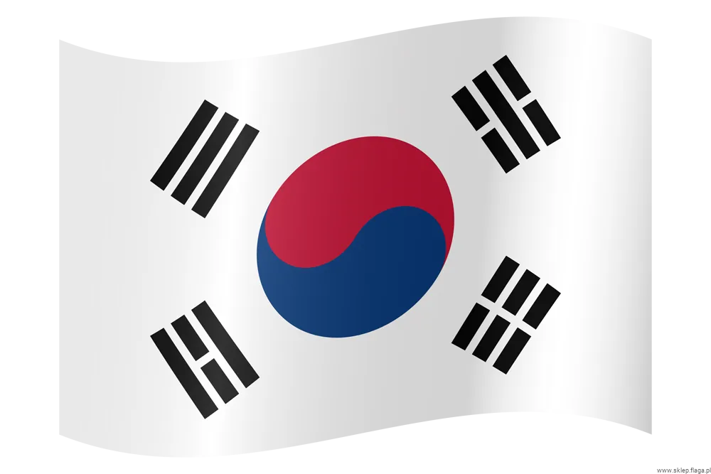 Flaga Korei Południowej Taegeukgi