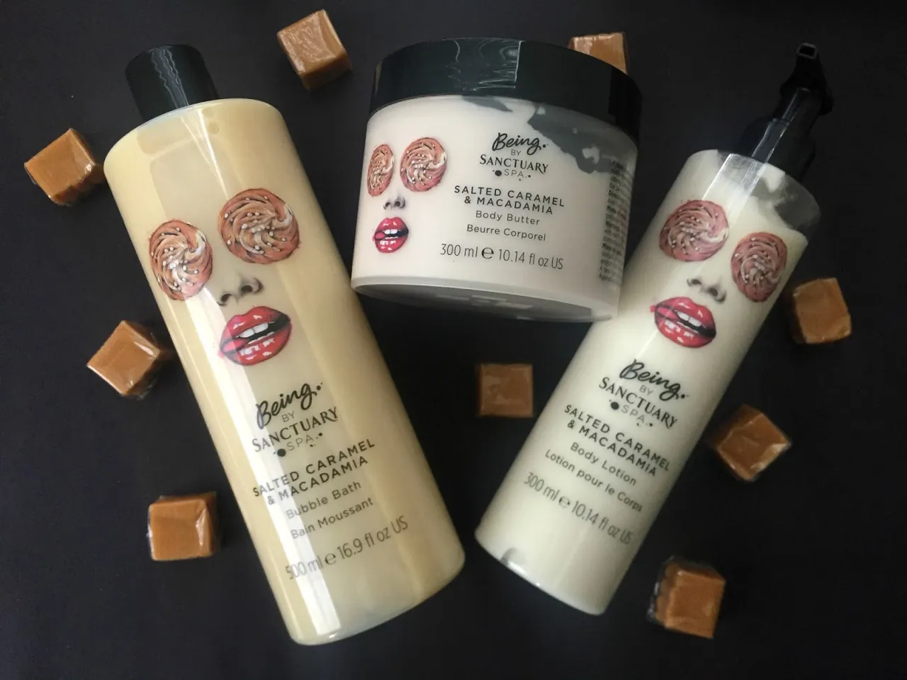 Sanctuary Spa Body Butter different scents comparison