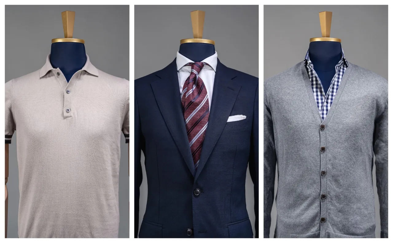 Przykłady stonowanych ubrań do sądu