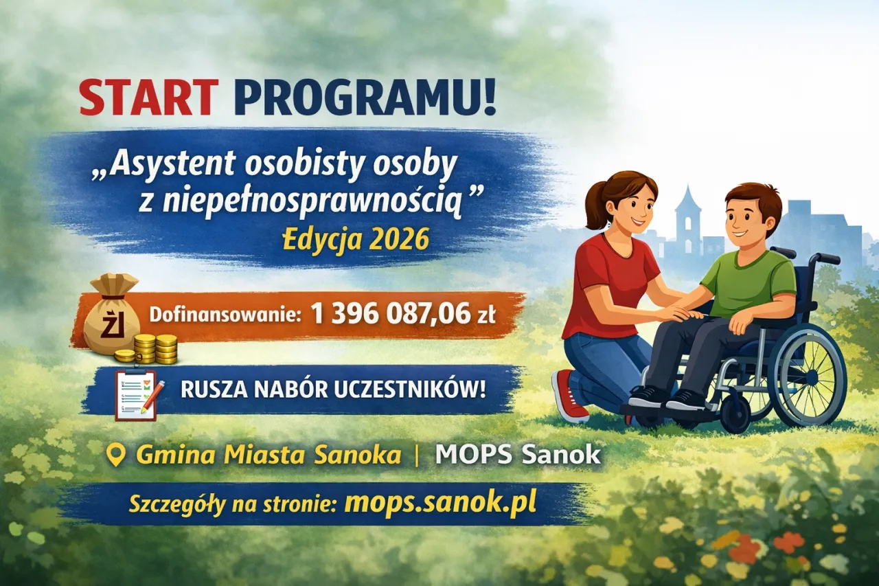 Asystent osoby niepełnosprawnej z dzieckiem podczas aktywności