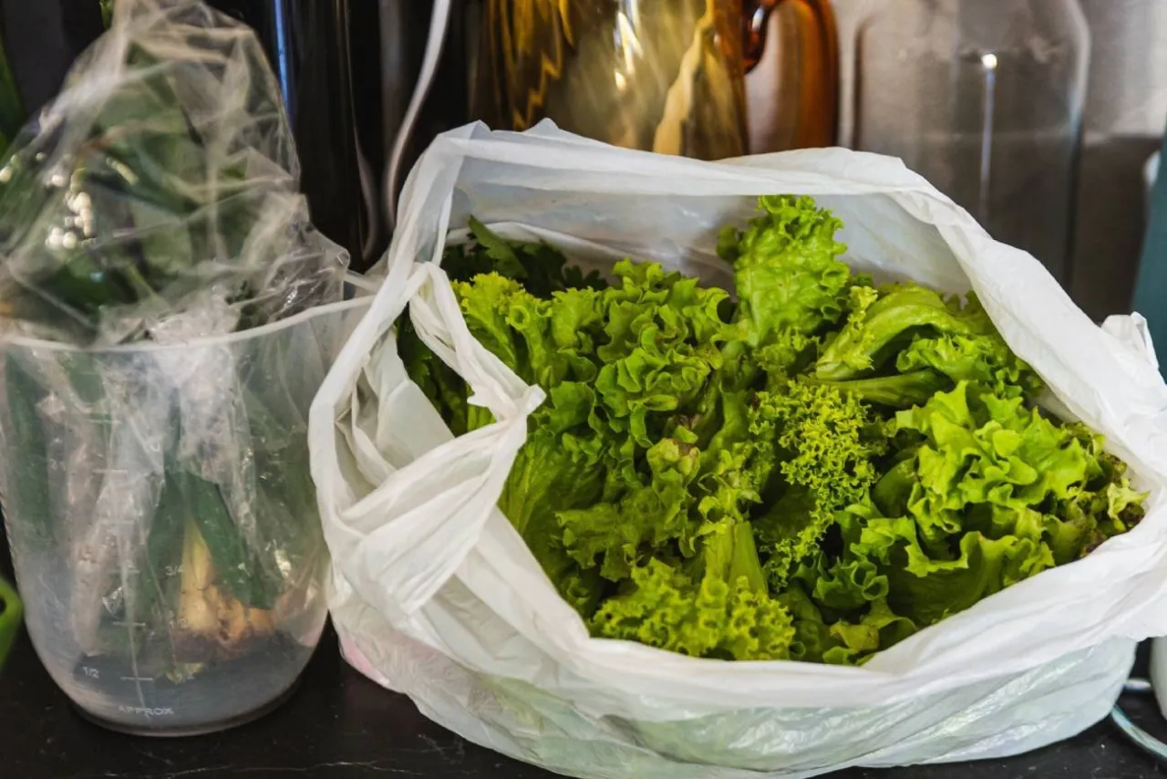 sałata paczkowana myta płukanie