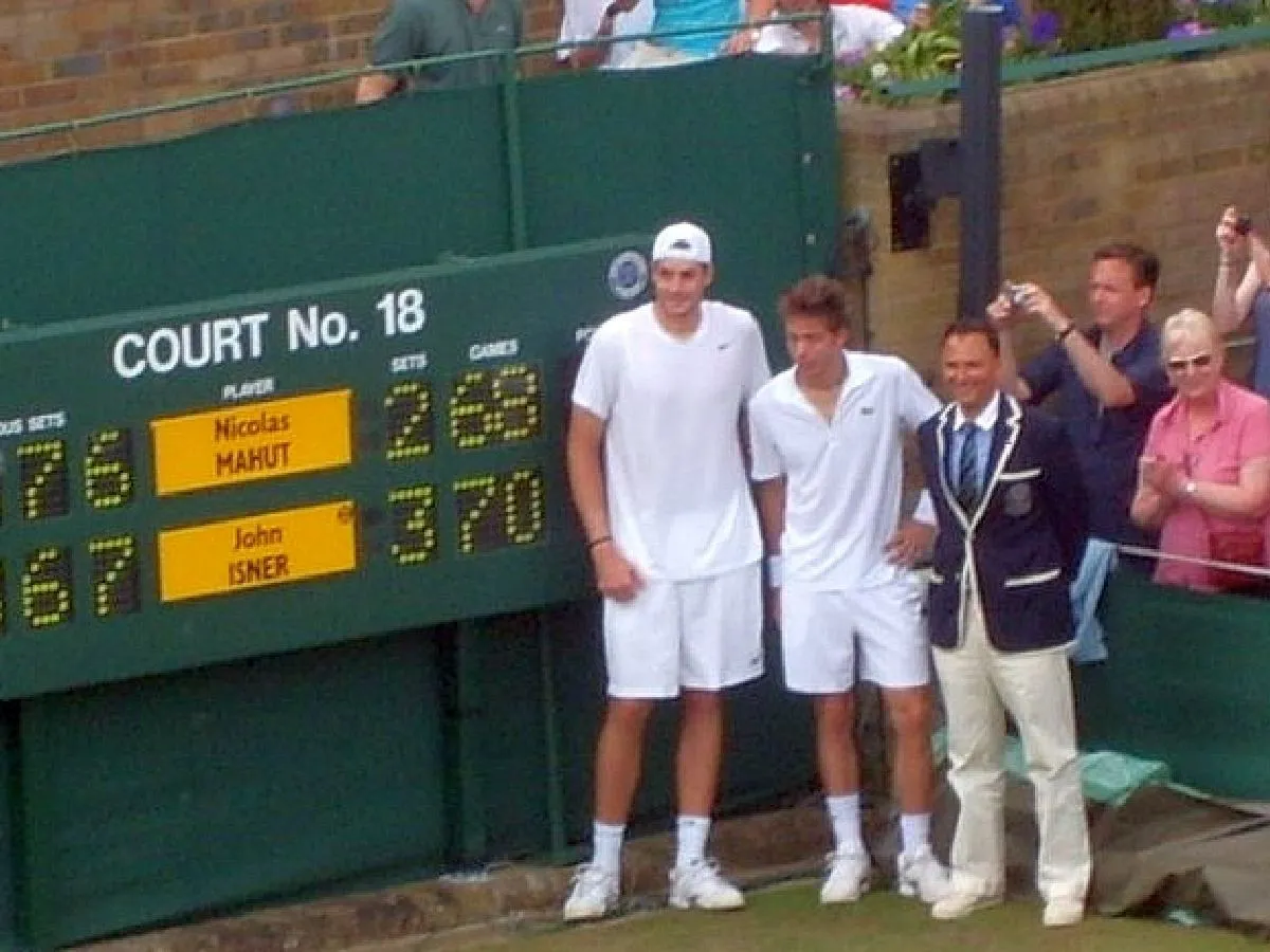 John Isner Nicolas Mahut po meczu wyczerpanie