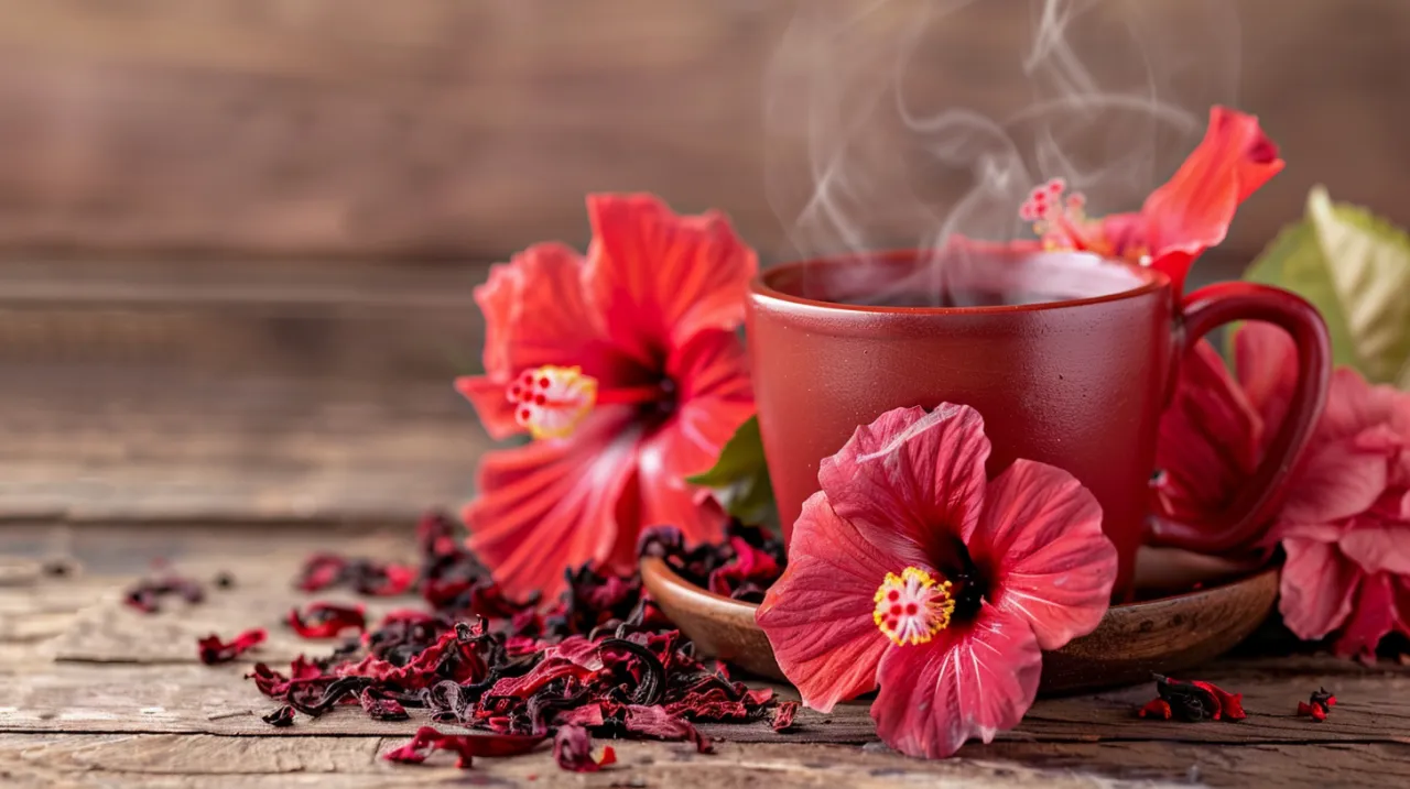 Zdjęcie Hibiskus - nie tylko piękny kwiat, ale i zdrowa herbata