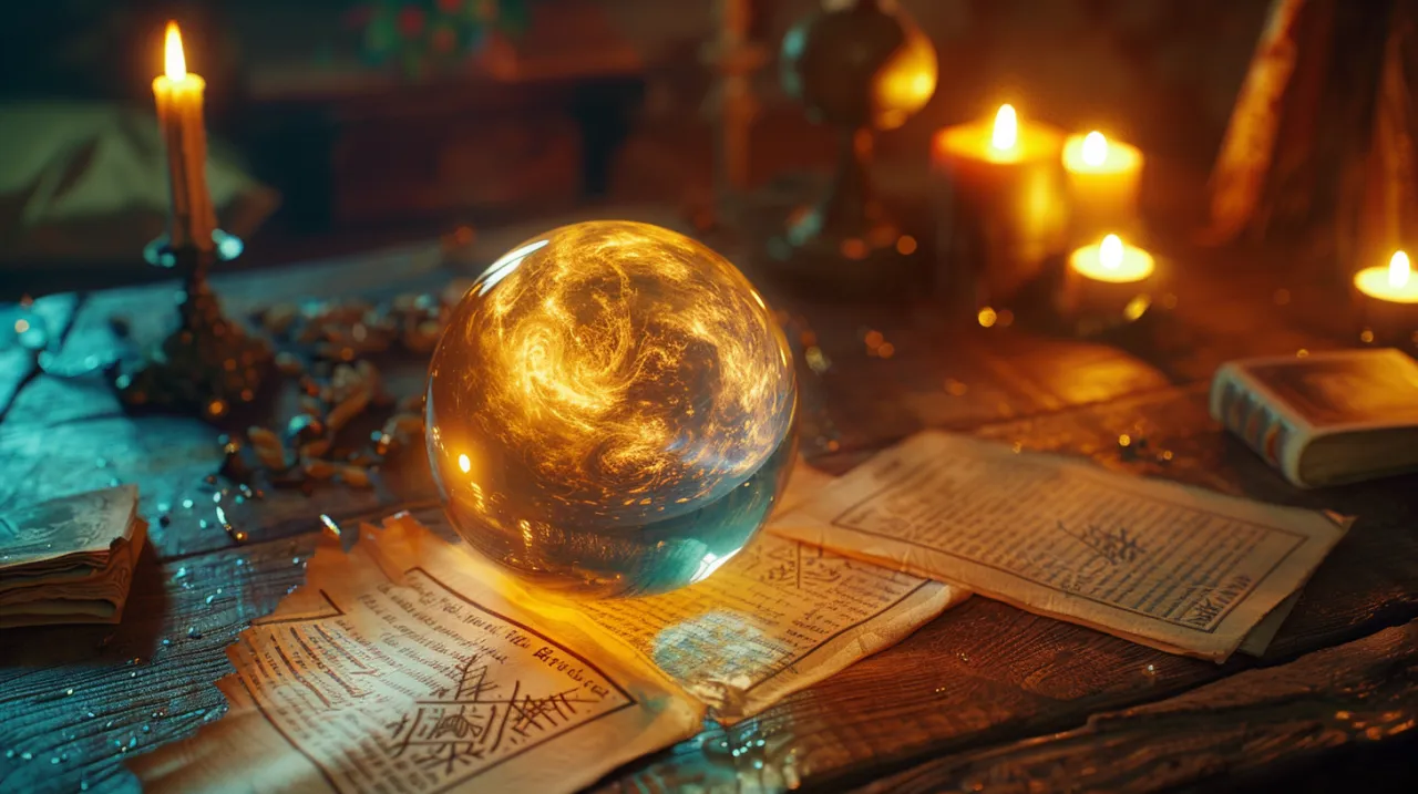 Zdjęcie Kula magiczna: Jak korzystać z magicznej kuli do wróżenia