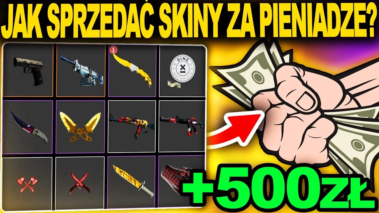 Zdjęcie Jak sprzedać skiny za pieniądze i uniknąć oszustw w procesie