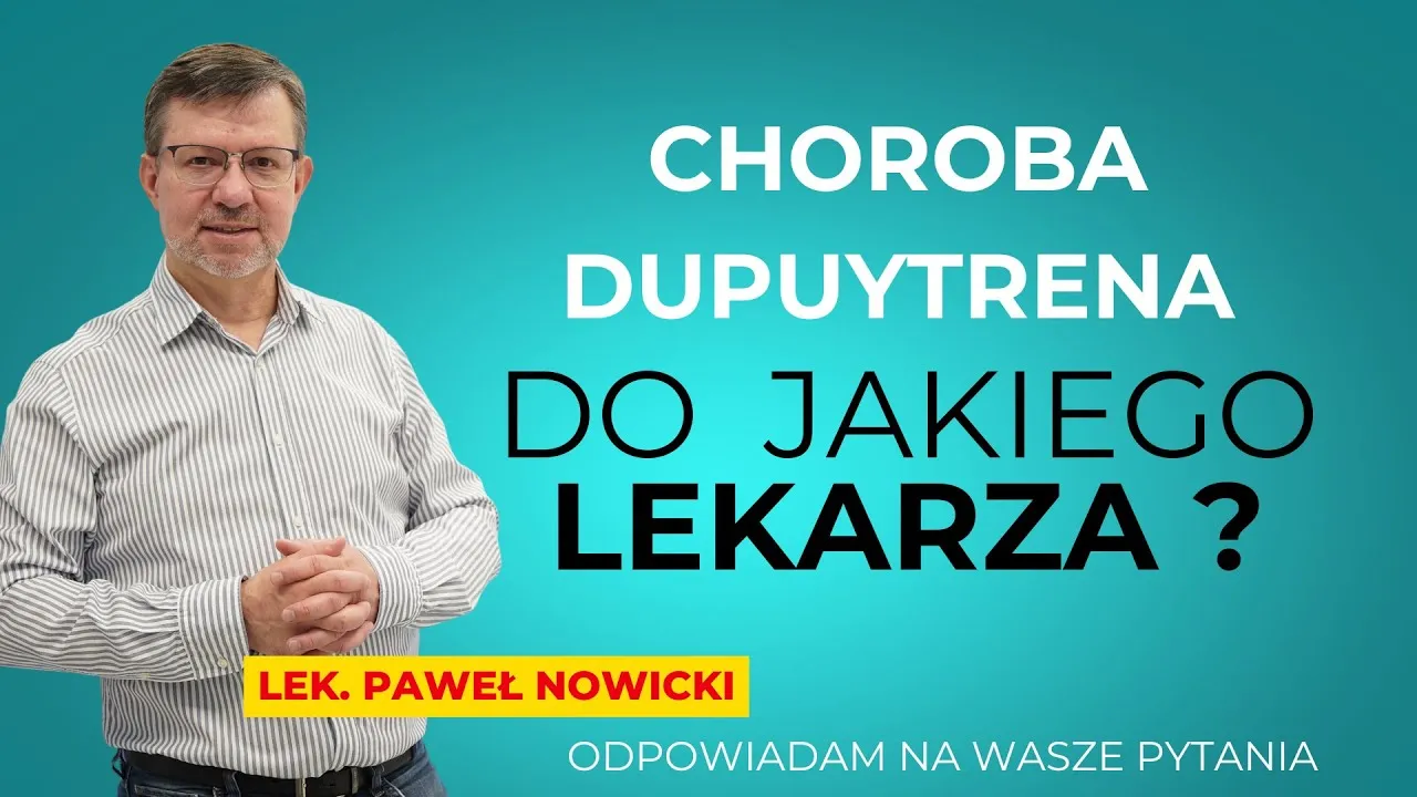 Zdjęcie Przykurcz dupuytrena do jakiego lekarza? Sprawdź, kogo wybrać