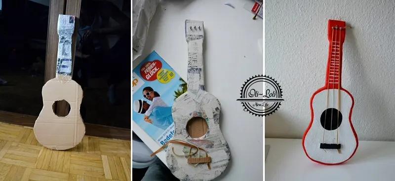 Zdjęcie Jak zrobić gitarę z kartonu - prosty sposób na kreatywny projekt