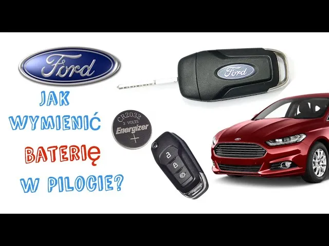 Zdjęcie Jak łatwo wymienić baterię w kluczyku samochodu Ford?