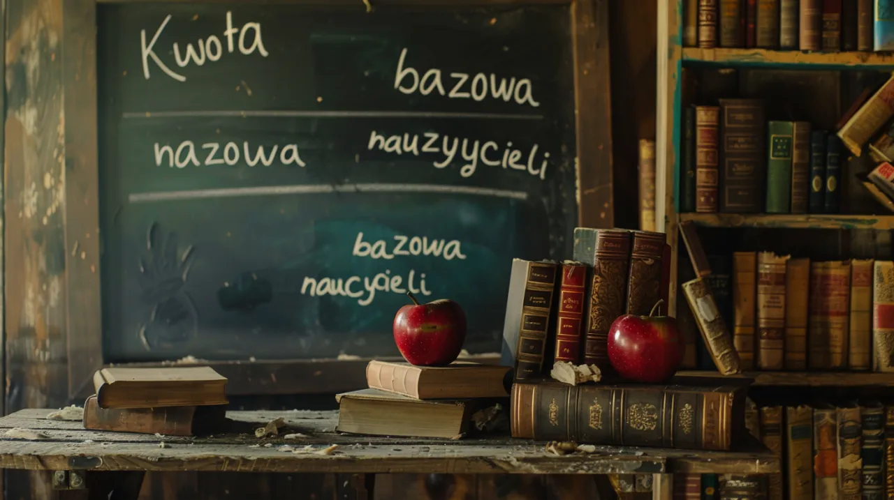 Zdjęcie Kwota bazowa nauczycieli: Ile wynosi i co znaczy dla wynagrodzenia?