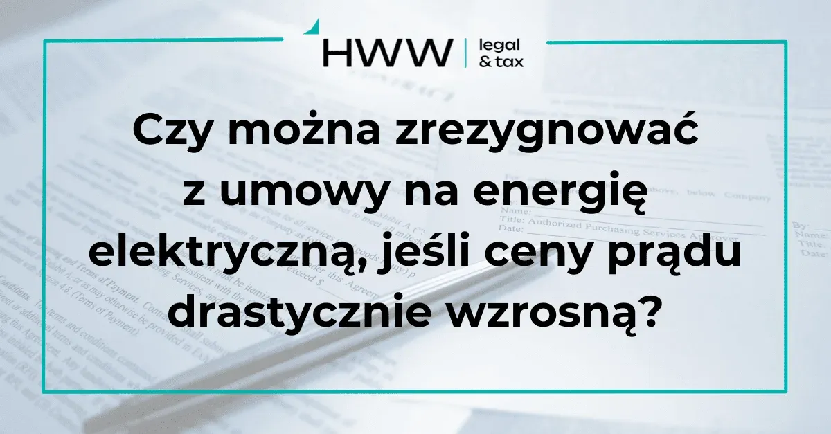 Zdjęcie Jak skutecznie odstąpić od umowy z Energetycznym Centrum S.A.