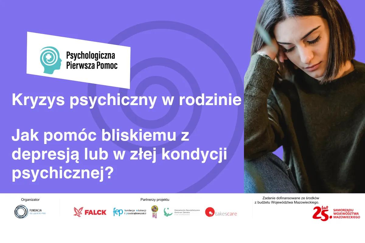 Zdjęcie Jak pomóc osobie w kryzysie psychicznym i nie popełnić błędów