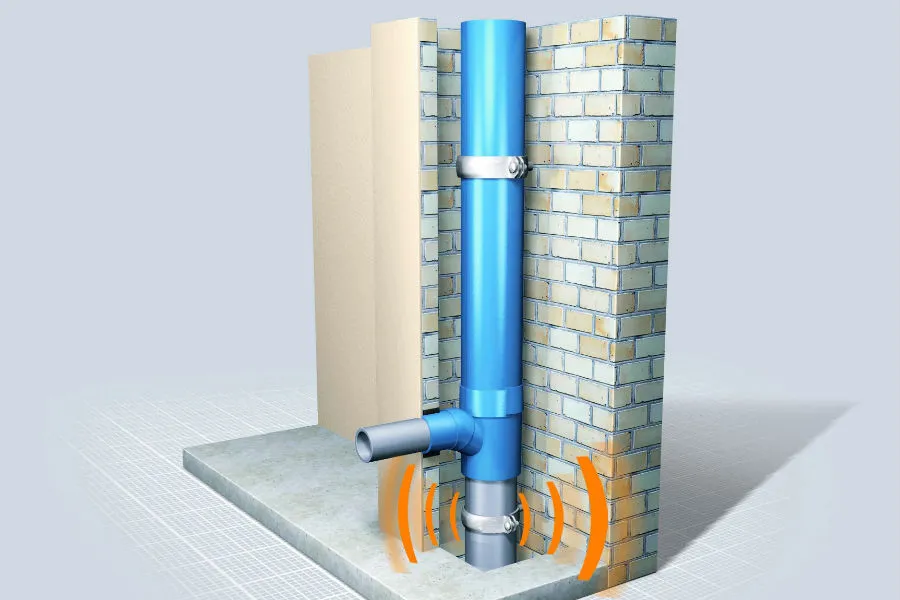 Zdjęcie Jak wygłuszyć rury w bloku, aby zminimalizować hałas i wibracje