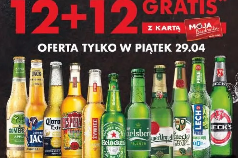 Zdjęcie Jakie piwa na promocji w Biedronce? Sprawdź najlepsze oferty