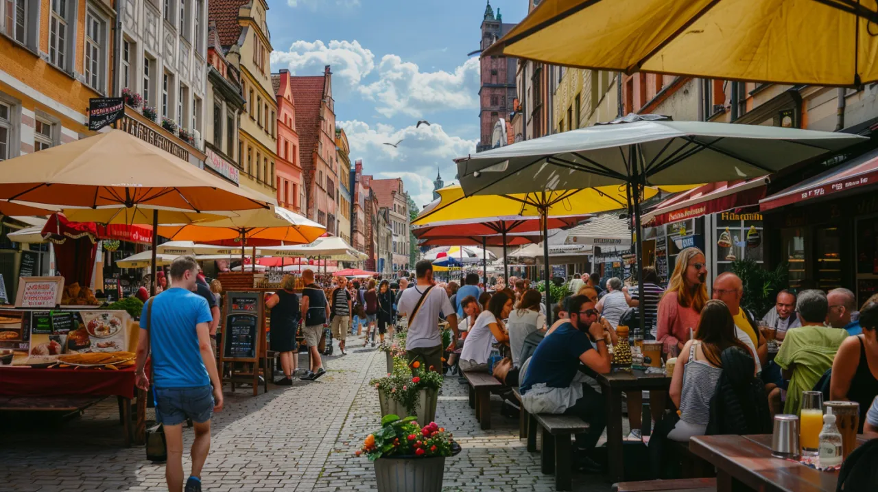 Zdjęcie Jedzenie na Rynku we Wrocławiu - najlepsze miejsca na posiłek