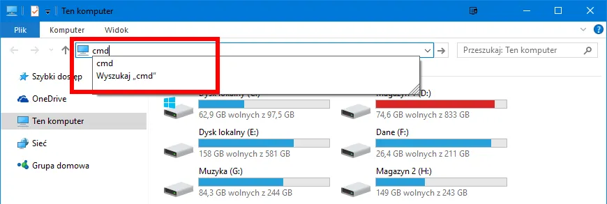 Zdjęcie Jak włączyć cmd w Windows - proste sposoby na szybki dostęp
