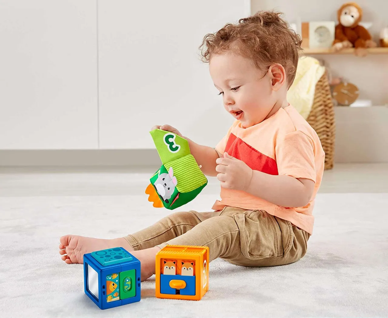 Zdjęcie Kostki sensoryczne Fisher-Price: Jak wspierają rozwój Twojego dziecka?