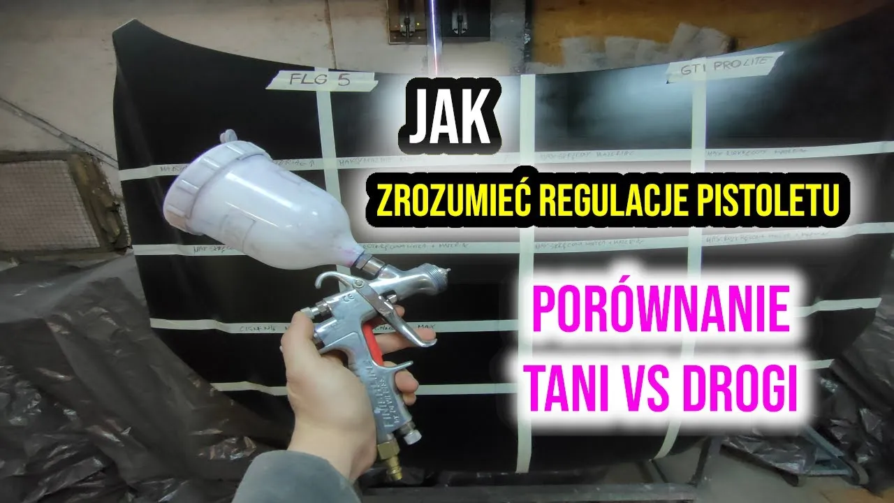 Zdjęcie Jak ustawić pistolet do malowania, aby uniknąć błędów i uzyskać perfekcyjne efekty