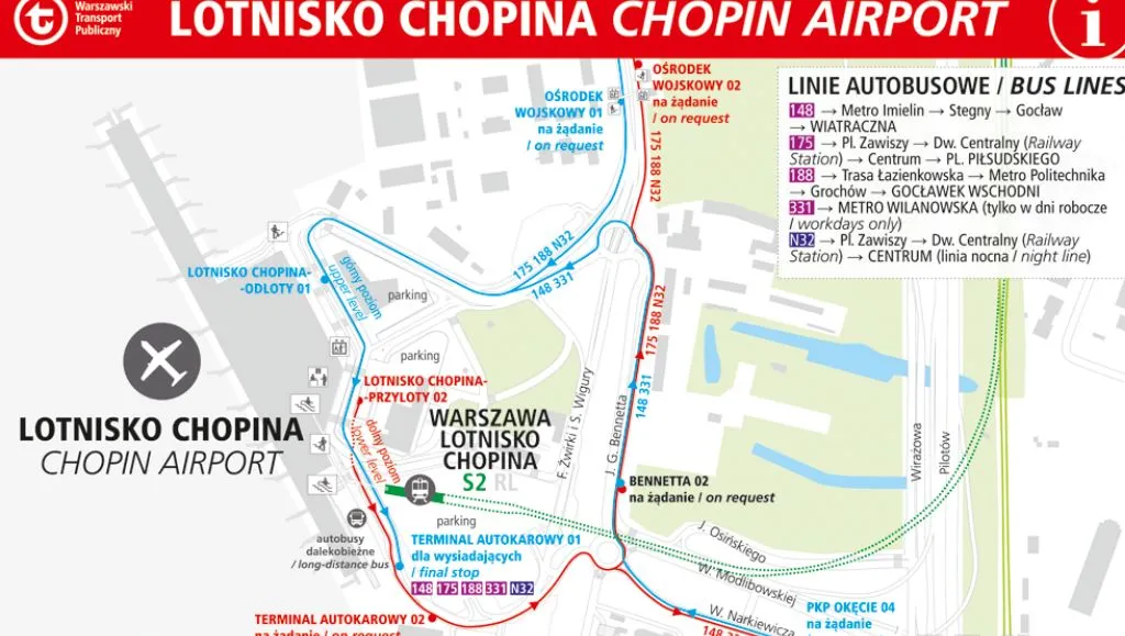 Zdjęcie Lotnisko Chopina – w której dzielnicy się znajduje i co warto wiedzieć
