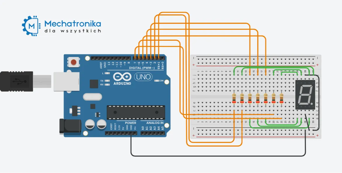 Zdjęcie Podłącz wyświetlacz 7-segmentowy do Arduino: prosty tutorial